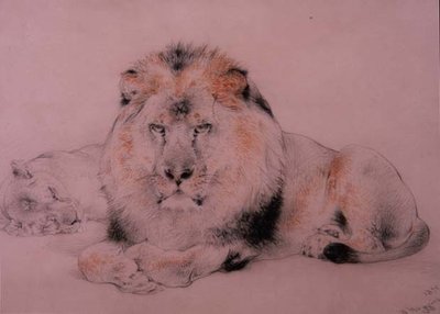 León y Leona de William Huggins