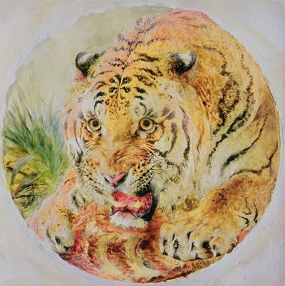 Cabeza de Tigre de William Huggins