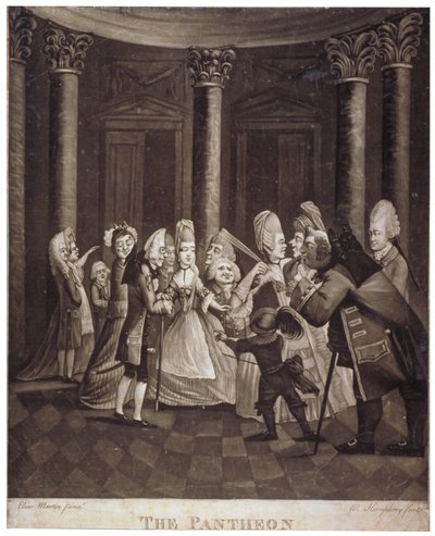 El Panteón, Oxford Street, Westminster, Londres, c. 1770 de William Humphrey