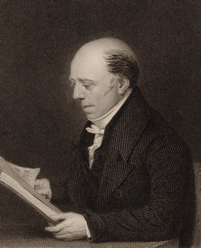 Retrato de Vincent Novello 1781-1861 de William Humphrys