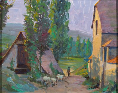 Pasto vespertino de William Ireland