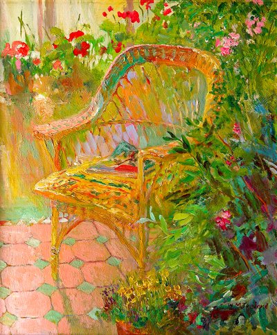 Silla de mimbre, 2000 de William Ireland