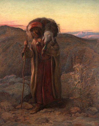 La oveja perdida, 1864 de William J. Webbe or Webb