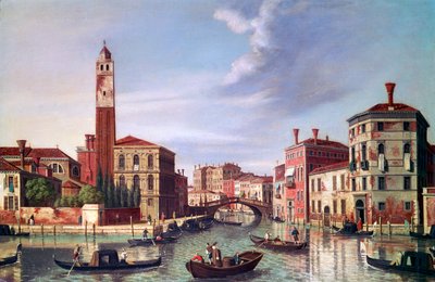 Palazzo Labia, Canal Cannaregio, c1750-1771 de William James