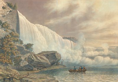 Cataratas del Niágara desde el lado americano de William James Bennett