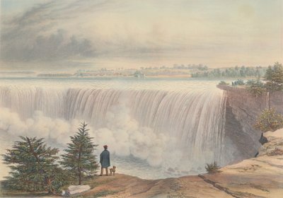 Cataratas del Niágara desde Table Rock de William James Bennett