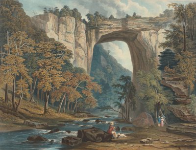 Vista del Puente Natural de William James Bennett