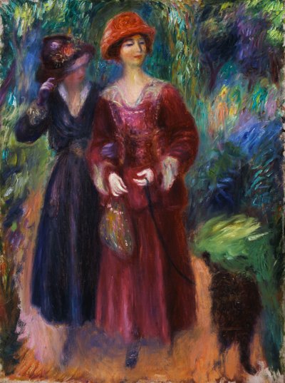Un Paseo en el Parque de William James Glackens