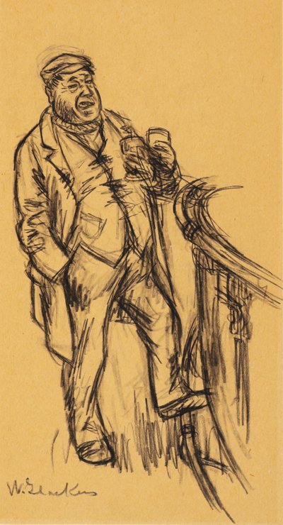 Grasas Bárbaro de William James Glackens