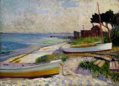 Escena de playa, antes de 1930 de William James Glackens