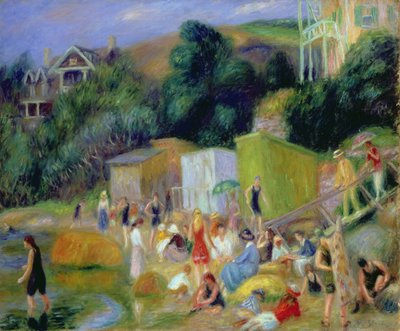 Playa en Annisquam de William James Glackens