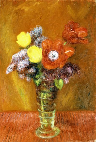 Lilas y Tulipanes de William James Glackens