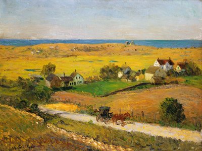 Paisajes de Nueva Inglaterra de William James Glackens