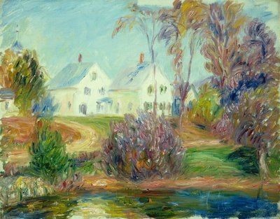 New Hampshire Boarding House (óleo sobre lienzo) de William James Glackens