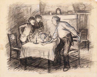 Estaba la Copa de Carreras de Edward Bickford de William James Glackens