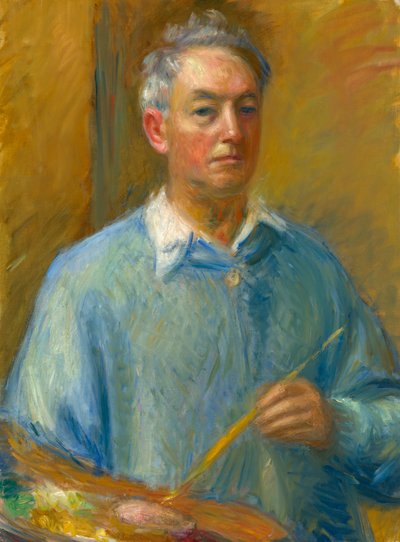 Autorretrato de William Glackens de William James Glackens
