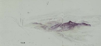Duddon: desde la cima de la colina de William James Linton