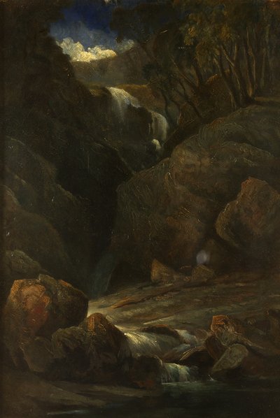 Una cascada de William James Muller