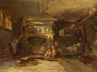 Un Interior Galés, c.1844 de William James Muller