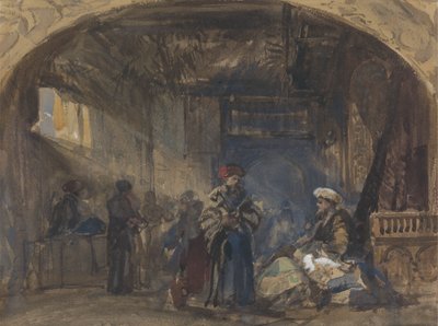 Bazar de El Cairo de William James Muller