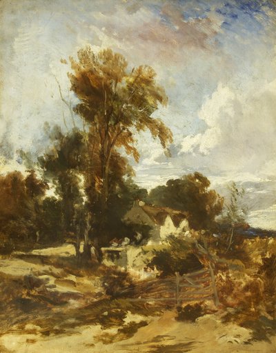 Cerca de Roe, Norte de Gales, posiblemente 1842 de William James Muller