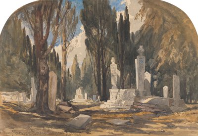 Cerca del puente de las caravanas, Esmirna de William James Muller