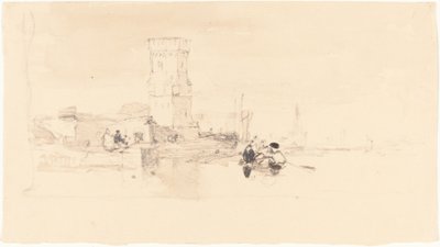 Torre con vista al agua de William James Muller