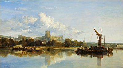 Vista de la Catedral de Bristol de William James Muller