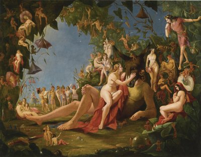 Sueño de una noche de verano, c. 1846 de William John Montaigne