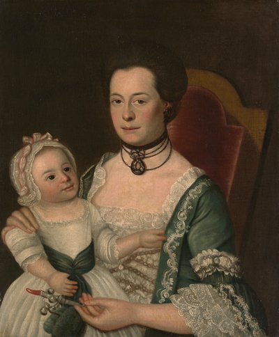 Sra. Jacob Hurd y Niño, ca. 1762 de William Johnston