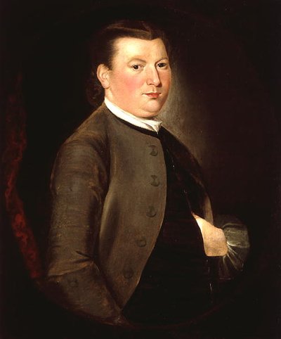 Retrato de David Gardiner Jr, c.1762-63 de William Johnston
