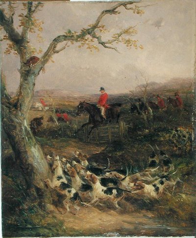 Un viento del sur y un cielo nublado proclaman una mañana de caza de William Joseph Shayer