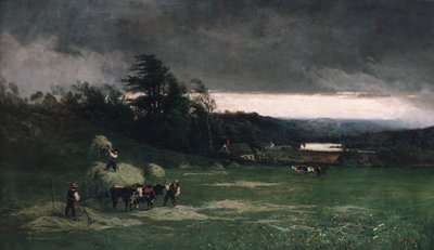 Tormenta que se aproxima, 1880 de William Keith