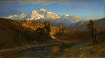 Paso Mono, Sierra Nevada, California de William Keith