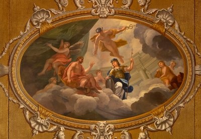 Techo de la Galería del Rey, Palacio de Kensington de William Kent