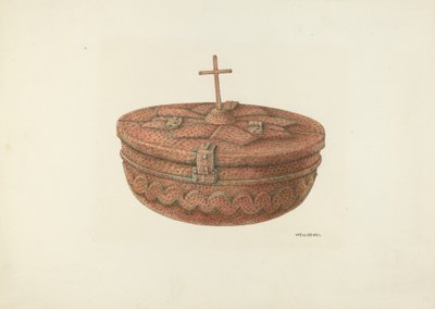 Pila bautismal, c. 1941 de William Kieckhofel