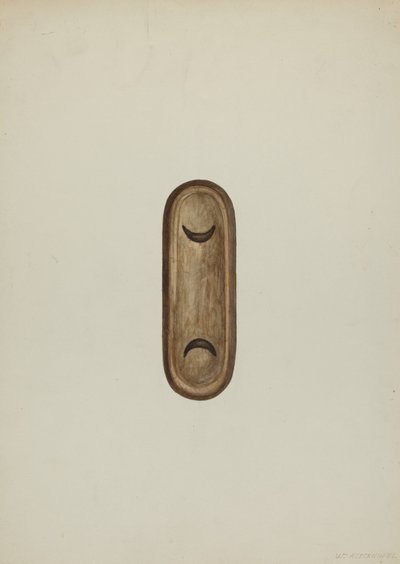 (detalle) Frente del Confesionario, 1937 de William Kieckhofel