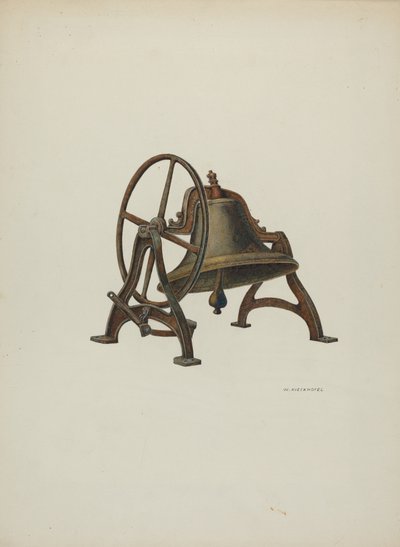 Campana de Escuela Primaria, 1940 de William Kieckhofel