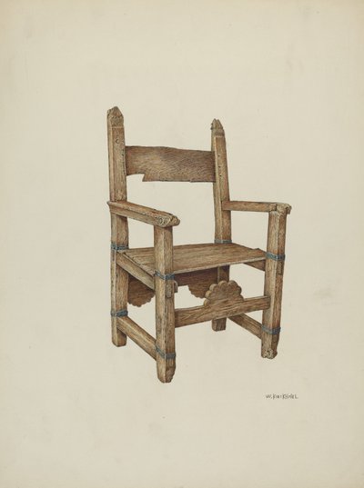Silla del santuario de William Kieckhofel