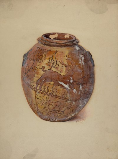 Jarra alemana de Pensilvania, c. 1937 de William L Antrim