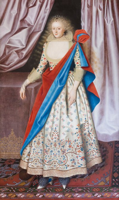 Lady Isabella Rich, hacia 1615 (pintura) de William Larkin