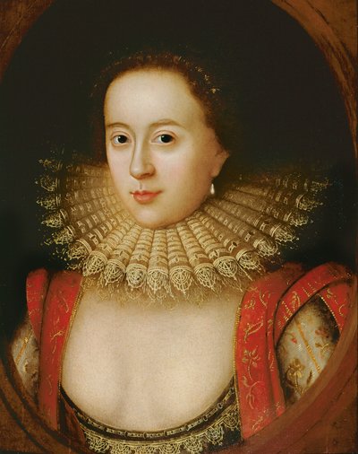 Retrato de Frances Howard (1590-1632) Condesa de Somerset, c.1615 de William Larkin
