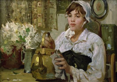 Viernes por la mañana (óleo sobre lienzo) de William Lee Hankey