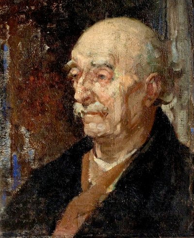 Napoleon Danelle, Antiquaire (óleo sobre lienzo y tabla) de William Lee Hankey