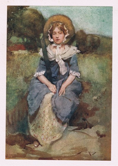 Desprecia cada encanto prestado que el vestido suministra, ahora comparte con el arte el triunfo de sus ojos (litografía en color) de William Lee Hankey