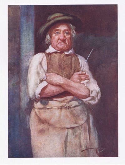 El propio anfitrión (litografía en color) de William Lee Hankey