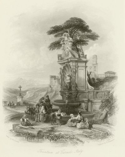 Fuente en Carnelo de William Leighton Leitch