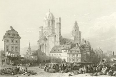 Catedral de Maguncia, Rin de William Leighton Leitch
