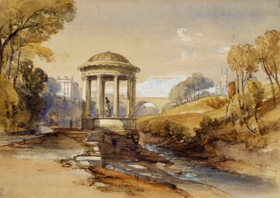 El pozo de San Bernardo, Agua de Leith, cerca de Edimburgo, Escocia de William Leighton Leitch