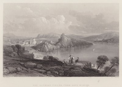 Los Campos Elíseos, desde el Cabo Miseno, Italia de William Leighton Leitch
